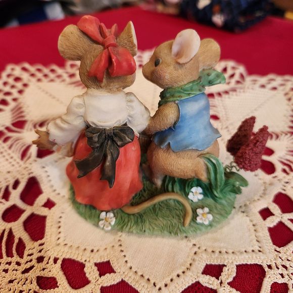 Mouse Tales Figurine ENESCO Jack & Jill Numbered Signed - Picture 5 of 10